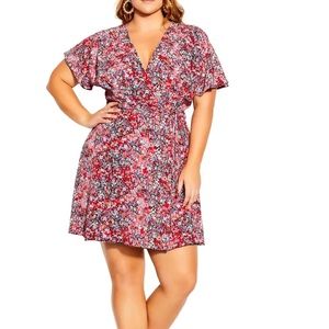 Fun Flattering City Chic Dress